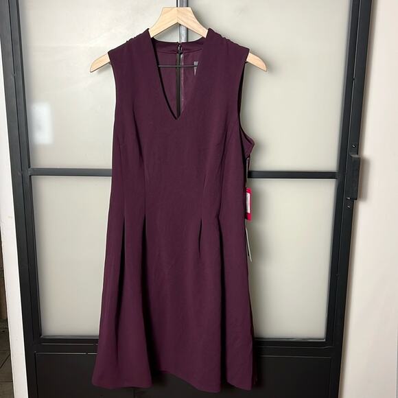 NWT VINCE CAMUTO FIT & FLARE MINI COCKTAIL AND PARTY DRESS Size 12 - Picture 1 of 8